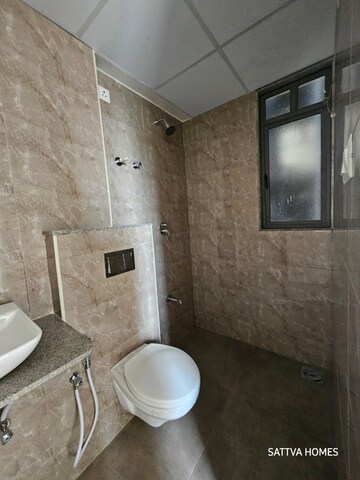 Bathroom in 3 BHK Apartment at Shilaj – for Rent