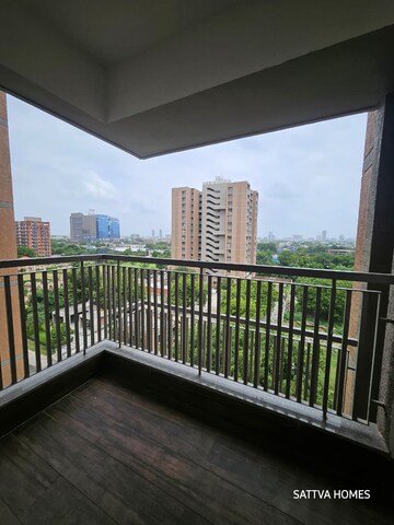 Balcony in 3 BHK Apartment at Shilaj – for Rent