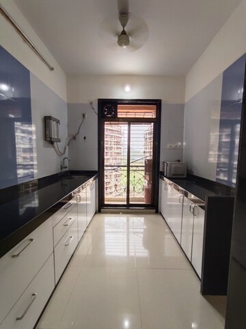 Kitchen in 1 BHK Apartment at Nisarg Hyde Park, Kharghar – for Rent