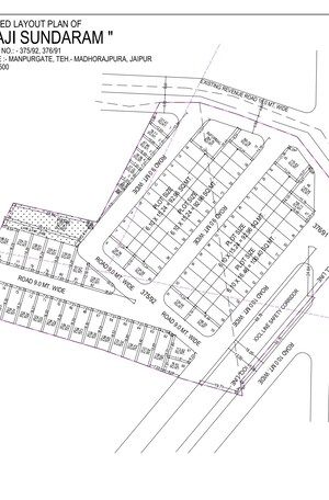  Plot – Map Location View at Madhorajpura - Chandma Road - for Sale