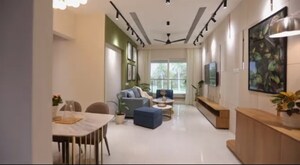 Living Room in 3 BHK Apartment at Kolte Patil Springshire, Wagholi – for Sale