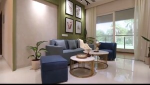 Living Room in 3 BHK Apartment at Kolte Patil Springshire, Wagholi – for Sale