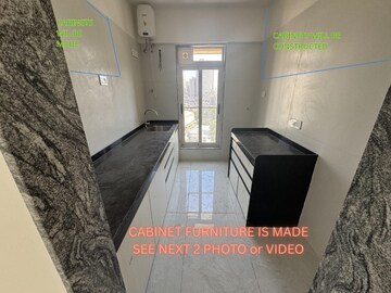 Kitchen in 2.5 BHK Apartment at Bharat Arize, Goregaon West – for Rent