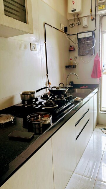 Kitchen in 2.5 BHK Apartment at Bharat Arize, Goregaon West – for Rent