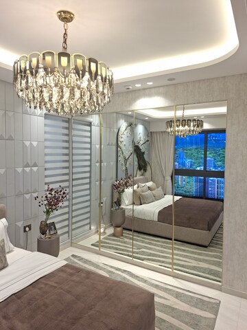 Staircase in 3 BHK Apartment at Lodha Corinthia, Bhandup West – for Sale