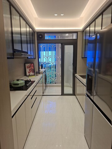 Building Lobby in 3 BHK Apartment at Lodha Corinthia, Bhandup West – for Sale
