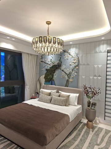 Living Room in 3 BHK Apartment at Lodha Corinthia, Bhandup West – for Sale