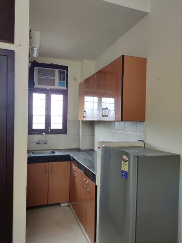 Kitchen in 1 RK Independent House at Unitech Arcadia, South City 2 – for Rent