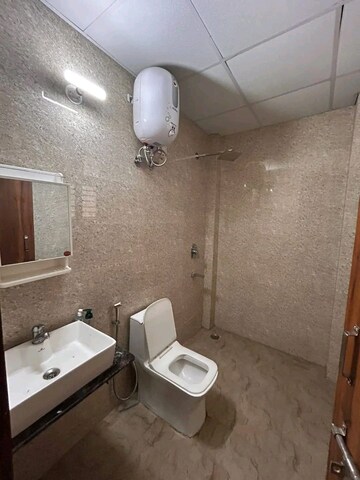Bathroom in 2 BHK Builder Floor at Sector 55 – for Rent