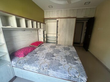 Bedroom in 2 BHK Apartment at Evershine Grandeur, Malad West – for Rent