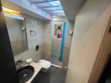 Attached Bathroom in 2 BHK Apartment at Evershine Grandeur, Malad West – for Rent
