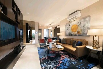 Living Room in 4 BHK Builder Floor at Birla Navya, Sector 63a – for Sale