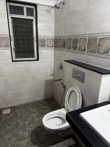 Bathroom in 2 BHK Apartment at Nyati Equatorial II, Bavdhan – for Rent