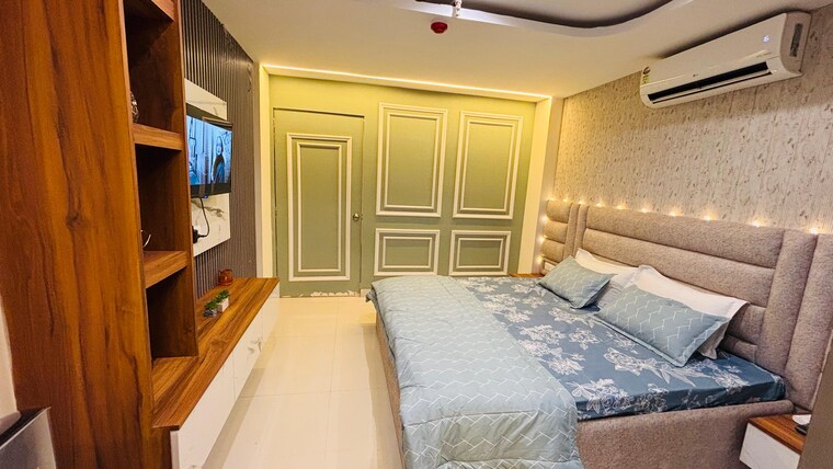 Bedroom, ambala highway 3 Bedroom 1953 Sq.Ft. Apartment In Ambala Highway Zirakpur 9162525