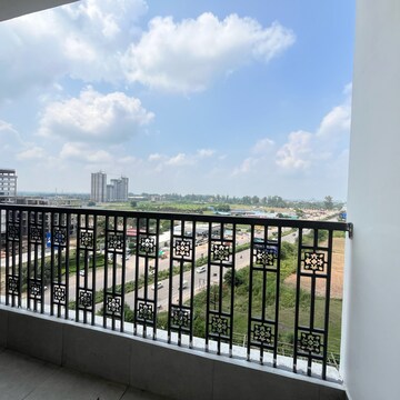 Balcony in 3 BHK Apartment at Malwa Escon Primera, International Airport Road – for Rent