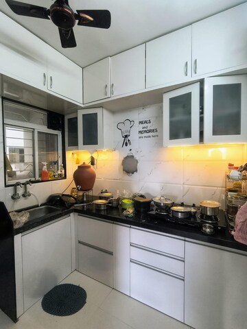 Kitchen in 2 BHK Apartment at Sukhwani Hermosa Casa, Mundhwa – for Rent