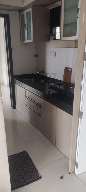 Kitchen in 1 BHK Apartment at Vijay Orovia, Ghodbunder Road – for Sale
