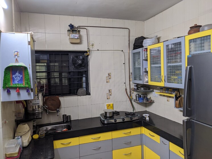 Kitchen, daulat-nagar 2 Bedroom 840 Sq.Ft. Apartment In Anand Nagar Pune 9162794