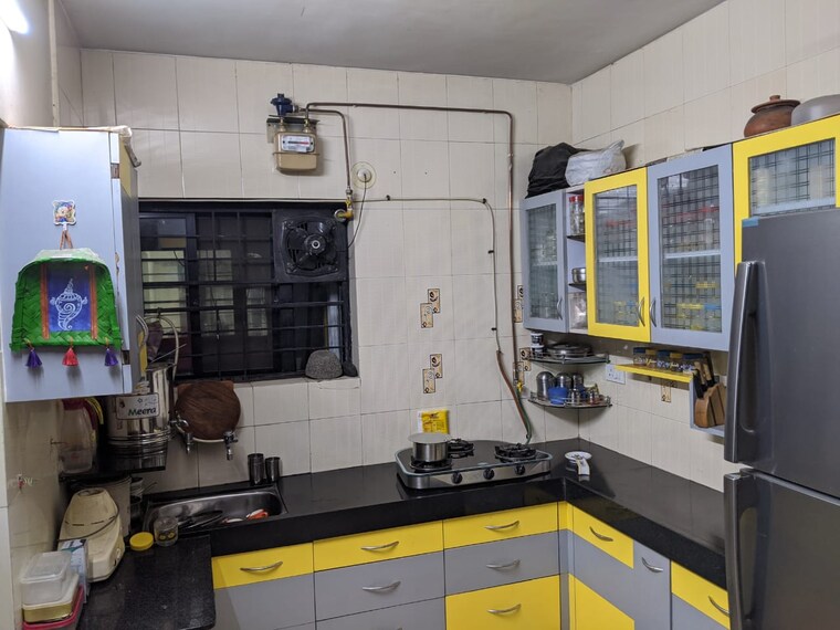 Kitchen, daulat-nagar 2 Bedroom 840 Sq.Ft. Apartment In Anand Nagar Pune 9162794