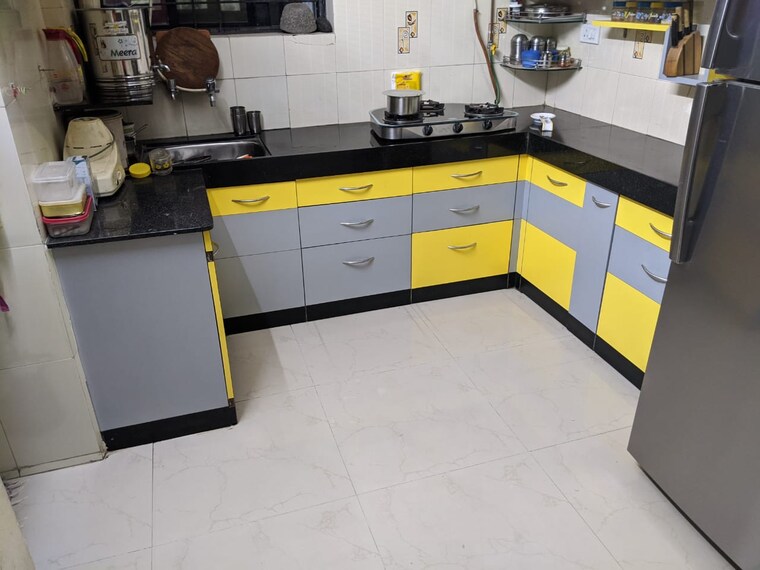 Kitchen, daulat-nagar 2 Bedroom 840 Sq.Ft. Apartment In Anand Nagar Pune 9162794