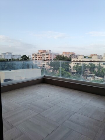 Balcony in 2 BHK Apartment at Supreme Belmac Residences, Kalyani Nagar – for Rent
