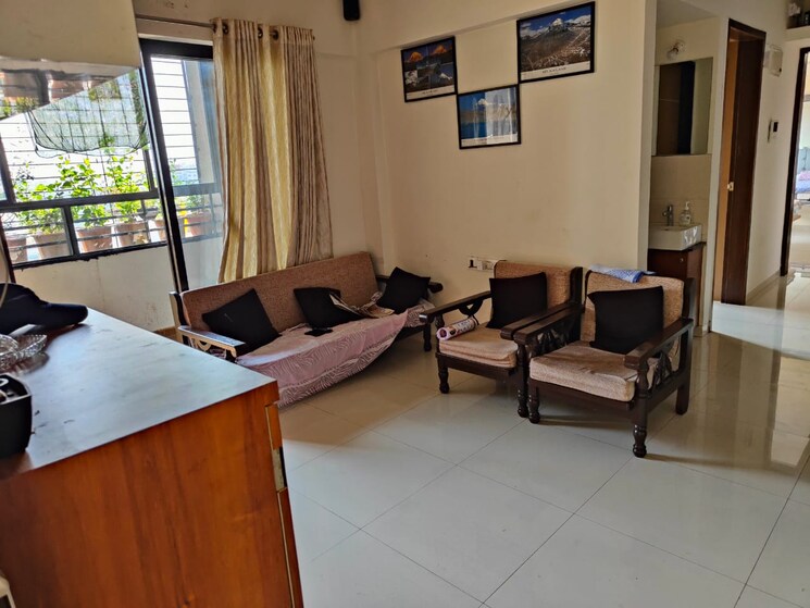 Living Room, ganga-paritosh 2 Bedroom 1000 Sq.Ft. Apartment In Vadgaon Budruk Pune 9162830