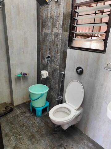 Bathroom in 2 BHK Apartment at Ganga Paritosh, Vadgaon Budruk – for Sale