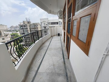 Balcony in 3.5 BHK Apartment at Professors Enclave, Sector 56 – for Rent