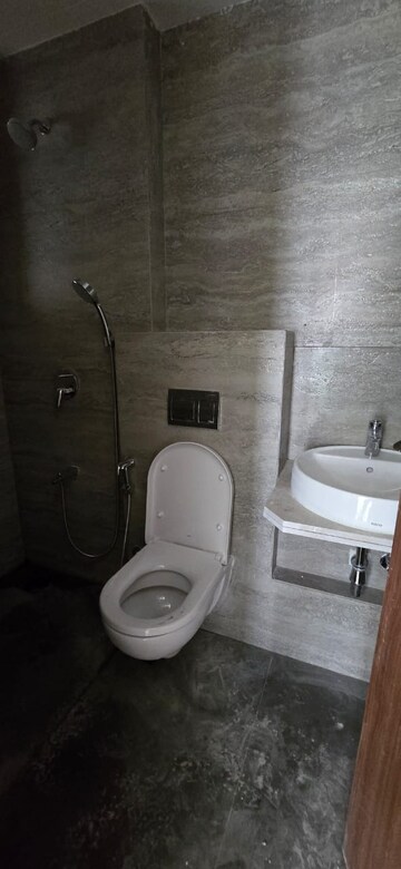 Bathroom in 3 BHK Apartment at Ghatkopar East – for Rent