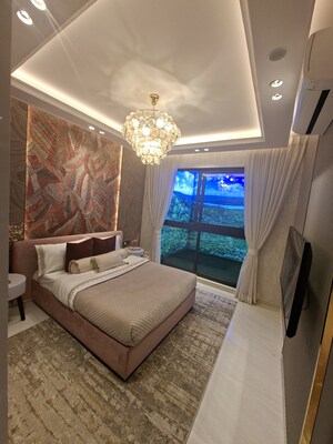 Living Room in 2 BHK Apartment at Lodha Corinthia, Bhandup West – for Sale