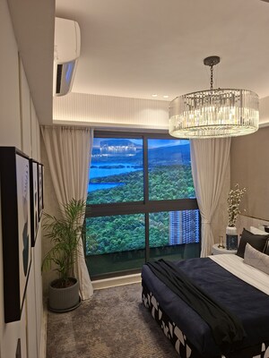 Bedroom in 2 BHK Apartment at Lodha Corinthia, Bhandup West – for Sale