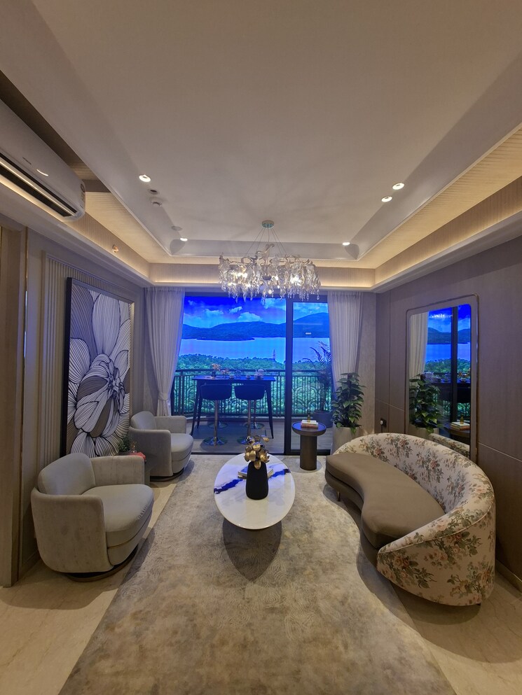 Living Room, lodha-corinthia 2 Bedroom 804 Sq.Ft. Apartment In Bhandup West Mumbai 9162930