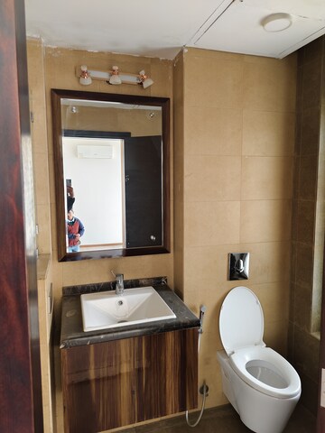 Bathroom in 4 BHK Apartment at Parsvnath Exotica, Sector 53 – for Rent
