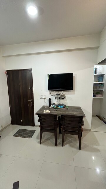 Living Room in 1.5 BHK Apartment at Bopal – for Rent