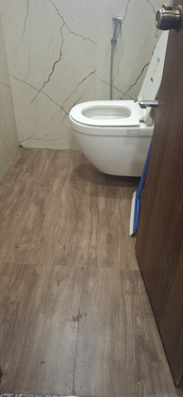 Bathroom in 1 BHK Apartment at Queenstown Springs, Ghansoli – for Rent