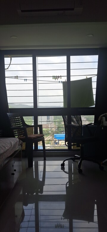 Bedroom in 1 BHK Apartment at Queenstown Springs, Ghansoli – for Rent