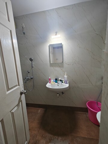 Bathroom in 2 BHK Apartment at NRI Complex Phase 2, Seawoods – for Rent