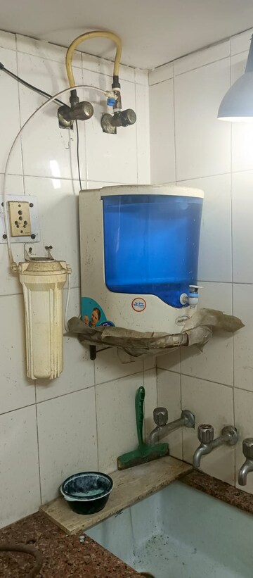 Bathroom in 2 BHK Builder Floor at Vasant Enclave – for Rent