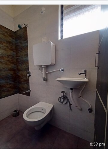 Bathroom in 3 BHK Apartment at Bhakti Ornate Apartments, Kamothe – for Rent