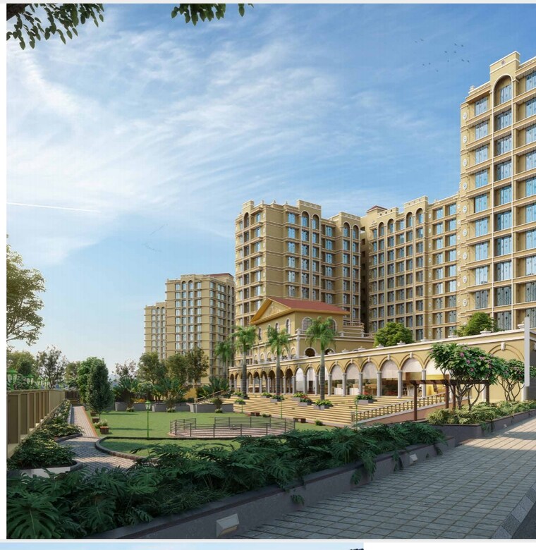 Exterior View, shyam-imperial-heights 2 Bedroom 1060 Sq.Ft. Apartment In Kamothe Navi Mumbai 9163091