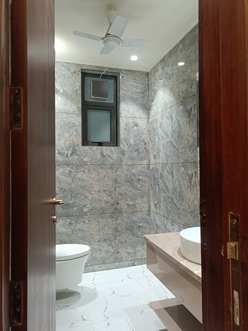 Bathroom in 3 BHK Builder Floor at Surajmal Vihar – for Sale