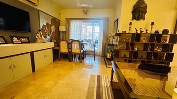 Living Room in 2 BHK Apartment at Dheeraj Gaurav Heights, Jogeshwari West – for Rent