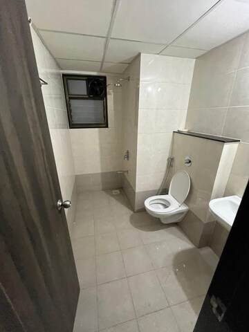 Bathroom in 2 BHK Apartment at Paranjape Blue Ridge, Hinjewadi – for Rent
