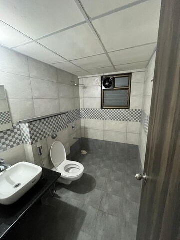 Bathroom in 2 BHK Apartment at Paranjape Blue Ridge, Hinjewadi – for Rent