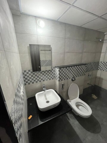 Bathroom in 2 BHK Apartment at Paranjape Blue Ridge, Hinjewadi – for Rent