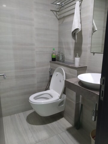 Bathroom in 4 BHK Apartment at Oberoi Realty Prisma, Andheri East – for Rent