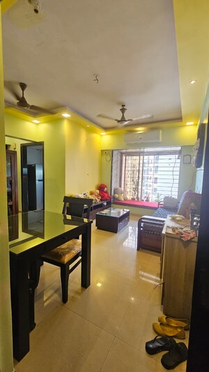Living Room in 1 BHK Apartment at Bhoomi Park, Malad West – for Sale
