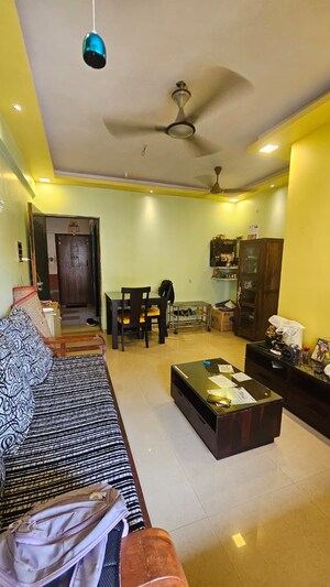 Living Room in 1 BHK Apartment at Bhoomi Park, Malad West – for Sale