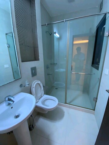 Bathroom in 3 BHK Builder Floor at Saket – for Rent
