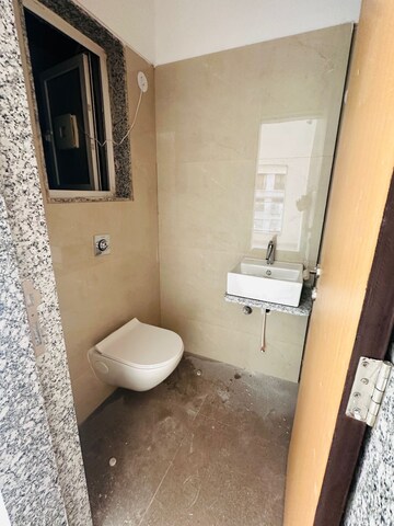 Bathroom in 2 BHK Apartment at Vaibhavlaxmi Queens Avenue, Chembur – for Rent
